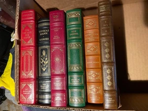 MAJOR COLLECTION VTG FRANKLIN LIBRARY RARE 6 Books Read Description Lot H - Picture 1 of 3