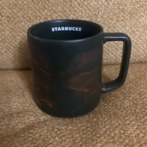 Taza de té de café Starbucks de cobre y verde 12 oz taza de onda giratoria apta para lavavajillas - Imagen 1 de 7