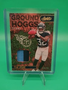 Absolute Football 2023-Panini-#GH4 Ground Hoggs-Tyjae Spears 66/99 Patch Titans - Bild 1 von 2