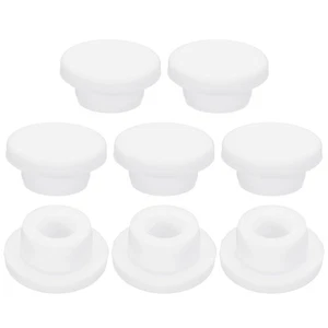 Tapones de goma tipo alta temperatura blancos de 23 mm 8 piezas - Imagen 1 de 7