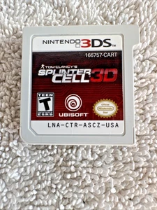 Tom Clancy's Splinter Cell 3D Nintendo 3DS nur Cartridge getestet / funktioniert einwandfrei - Bild 1 von 5