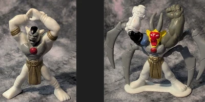 Teen Titans Go! Figurine Lot of 2 Master of Games 1" Figures DC Comics - Image 1 of 4