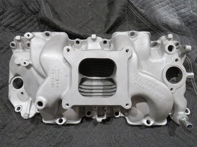 68 69 GM Alum Rect Port Intake Manifold #3933163--L78/396-L72/427-Prof Restored! - Image 1 of 4