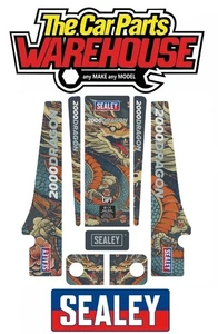 Sealey 2000 CW CB Dragon Graphics Design Sticker Kit (Graphics only) - Picture 1 of 5