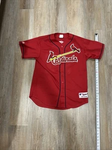 Maillot Majestic homme taille moyenne rouge St Louis Cardinals baseball MLB - Photo 1/14