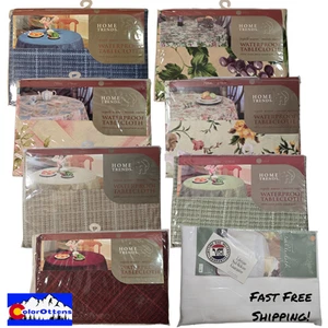 Mantel recubierto acrílico 100 % algodón surtido tendencias 70" redondo NOS 2000 - Imagen 1 de 33