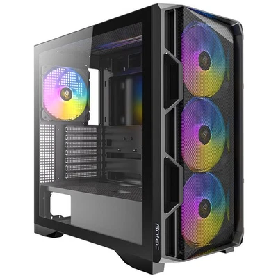 Antec AX1000 ARGB 4 x 140mm ARGB PWM Fans Included Mid-Tower ATX PC Case - Image 1 of 4