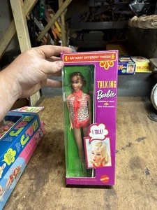 Figura Muñeca Juguete Vintage Original 1969 Talking Barbie Mattel Nº 1115 con Caja EE. UU. - Imagen 1 de 11