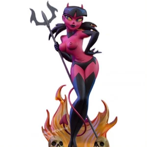 Sideshow 200574 Devil Girl Statue 11.7 Inch Collectible Original Design - Picture 1 of 6