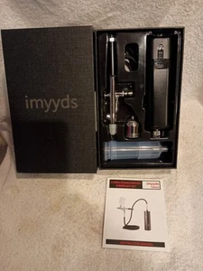 imyyds Airbrush Kit w/ Compressor 32PSI High Pressure Cordless Airbrush Gun - Picture 1 of 4
