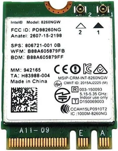 HighZer0 Electronics adattatore Wi-Fi wireless-AC 8260 legacy | 867 Mbps WiFi con - Foto 1 di 5