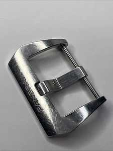Genuine 22mm Stainless Steel Polished Mirror Finish Panerai Tang Buckle Clasp - Picture 1 of 7