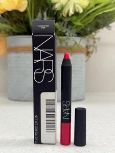 Lápiz labial mate de terciopelo NARS (famoso rojo 2489) nuevo en caja 0,08 oz/2,4 g tamaño completo - Imagen 1 de 1