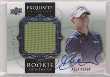 2014 Upper Deck Exquisite Collection Swatch /175 Alex Noren #59 Rookie Auto RC