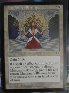 WOTC MTG: Mirage Mangara's Blessing (uncommon) - Picture 1 of 1