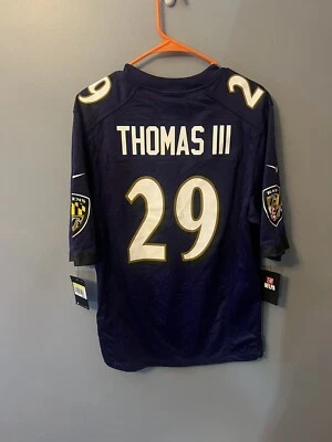 Nueva camiseta para hombre Nike NFL Baltimore Ravens Earl Thomas III #29 Foto 1 de 4