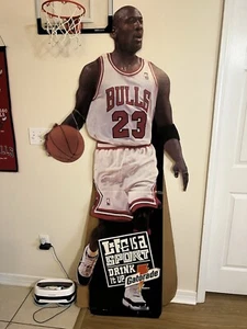 1995-97 Michael Jordan, Gatorade 80" Stand-Up Cardboard Figure - Picture 1 of 5