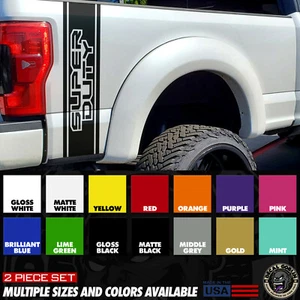 Gráficos de calcomanías adhesivas de vinilo para Ford F250 F350 se adapta a rayas de camiones Super Duty - Imagen 1 de 12