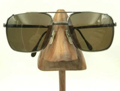 Gafas de sol vintage Cottet 971 Gunmetal cuadradas piloto SOLO MARCOS EE. UU. Foto 1 de 4