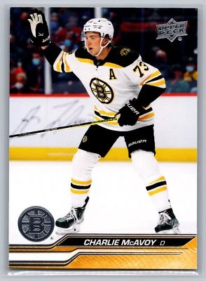 2023-24 Upper Deck #14 Charlie McAvoy Boston Bruins - Image 1 of 2