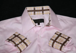 Robert Talbott 16 41 Best in Class rosa Flip Manschettenhemd 16 41 - Bild 1 von 8