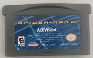 Spider-Man 2 (Nintendo Game Boy Advance, GBA 2004) Game Only - Tested - Imagen 1 de 2