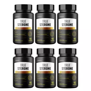 True Sterone Healthy Male Support 6 Bottles 540 Capsules - Picture 1 of 3