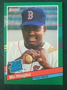 1991 Donruss #430 Mo Vaughn RC Boston Red Sox 030322 - Bild 1 von 2