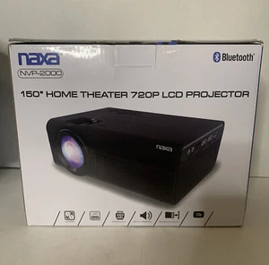 Naxa NVP-2000 150" Ht 720p Projector (nvp2000) NEW OPENED BOX - Picture 1 of 4