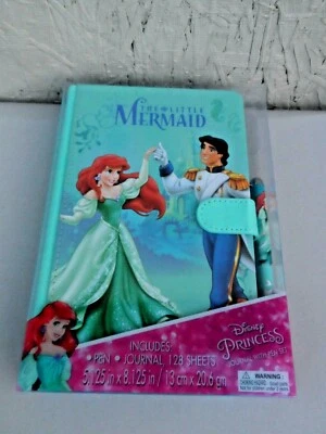 Disney Princess Ariel and Prince Eric Journal with pen set NEW - Image 1 of 4