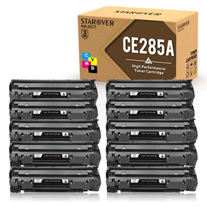 10x CE285A 85A Tonerkartusche für HP LaserJet Pro P1102 P1102w M1217nfw M1212nf - Bild 1 von 6