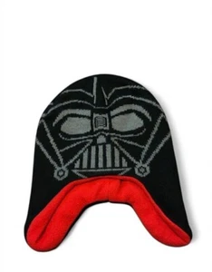 Star Wars Kids Beanie Red Black Hat Cold Weather - Picture 1 of 6