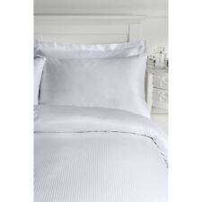 Satin Stripe 300 TC Oxford Pillowcases Pair Grey