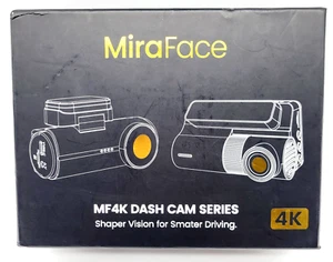 Miraface MF4K Dash Camera for Front and Rear With GPS Brand New Open Box - Picture 1 of 8