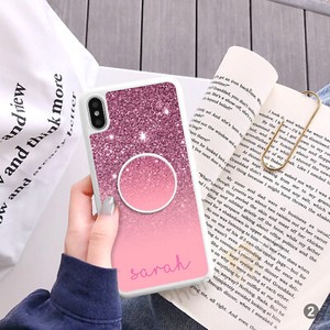 For iPhone Samsung Huawei Personalised Phone Case Cover And Text Holder 073-2