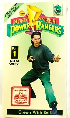 Mighty Morphin Power Rangers - Green With Evil Part 1 - Out Of Control (VHS) NEW - Image 1 of 4