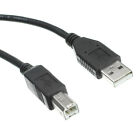 15 Ft USB 2.0 High Speed Type A Male to Type B Male Printer Scanner Cable Cord