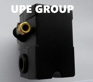 PRESSURE SWITCH CONTROL AIR COMPRESSOR 140-175 PSI 4 PORT HEAVY DUTY 26 AMP - Picture 1 of 5