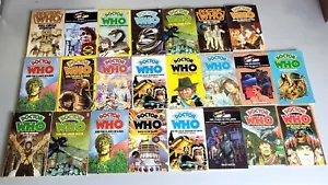 Doctor Who Target paperback Lot of 23 early number books ~ T496C - Imagen 1 de 5