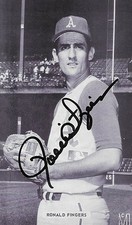 Rollie Fingers Signed Vintage 1970s J.D. McCarthy A's Baseball Postcard PSA/DNA