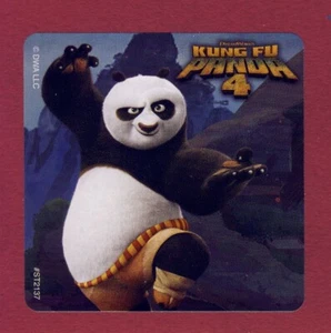 10 Kung Fu Panda 4 - Adesivi grandi - Favori festa - Ricompense - Po - un design - Foto 1 di 1