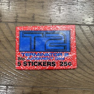 Terminator 2 Judgment Day Trading Sticker Packs (Topps, 1991) NEW, UNOPENED - Picture 1 of 3