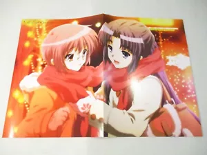"La scomparsa di Haruhi Suzumiya"" circa 43 cm x 29,5 cm poster bifacciale" - Foto 1 di 2