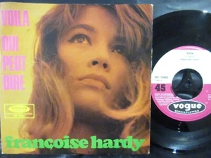 FRANCOISE HARDY Voila & Qui Peut Dire / SP Germany 1967 VOGUE DV 14662 - Bild 1 von 2