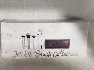 Lune+aster Jet Set Brush Collection 5 piece set NIB - Picture 1 of 2