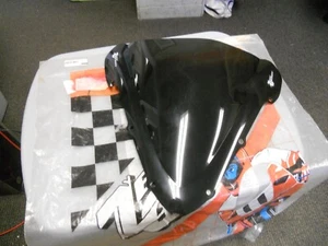 NOS Zero Gravity Dark Smoke Double Bubble Windscreen Fits: 99-00 CBRF4 16-403-19 - Picture 1 of 7