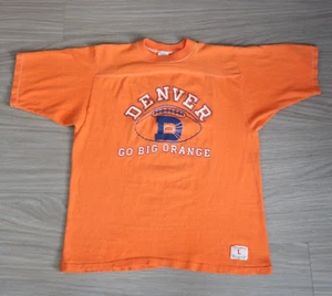 Camiseta De Colección Años 90 Denver Broncos Naranja Grande L Campeón NFL - Imagen 1 de 8