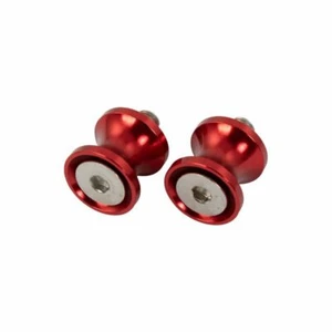 BIKE IT PADDOCK STAND BOBBINS 6MM 1 PITCH - RED - Picture 1 of 1