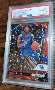 2020 Prizm Draft Picks Fast Break RED/125 Tyrese Maxey RC #54 PSA 10! POP 3! - Picture 1 of 2