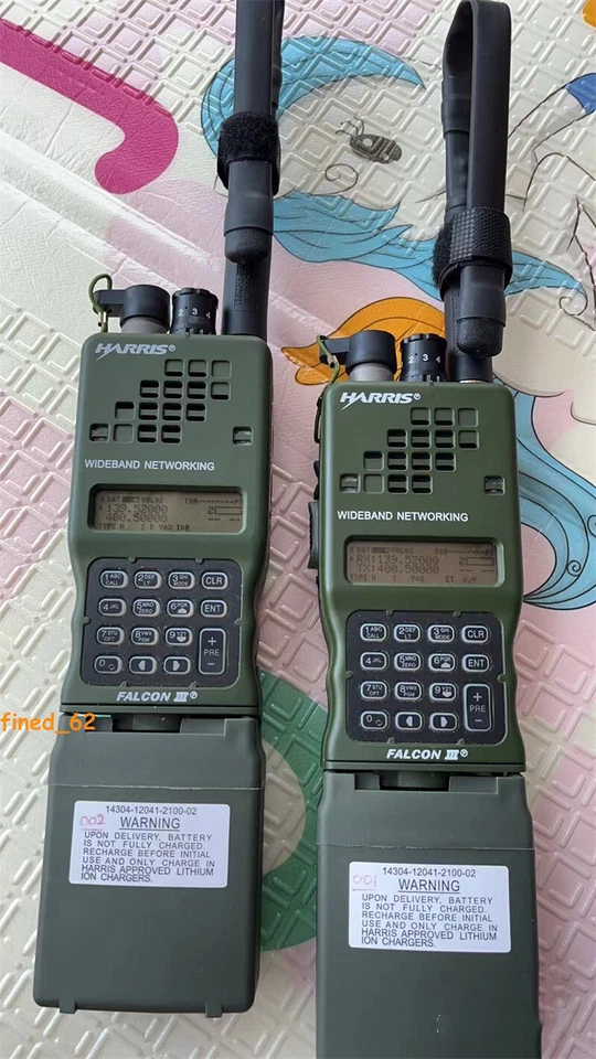 2025 NEW 15W HARRIS TCA PRC 152 Multiband Radio CNC/GPS Ver Walkie-talkie KDU - Image 1 of 4